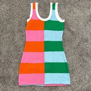 Color Block Knit Dress